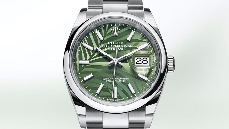 Oyster perpetual green 2021 on sale